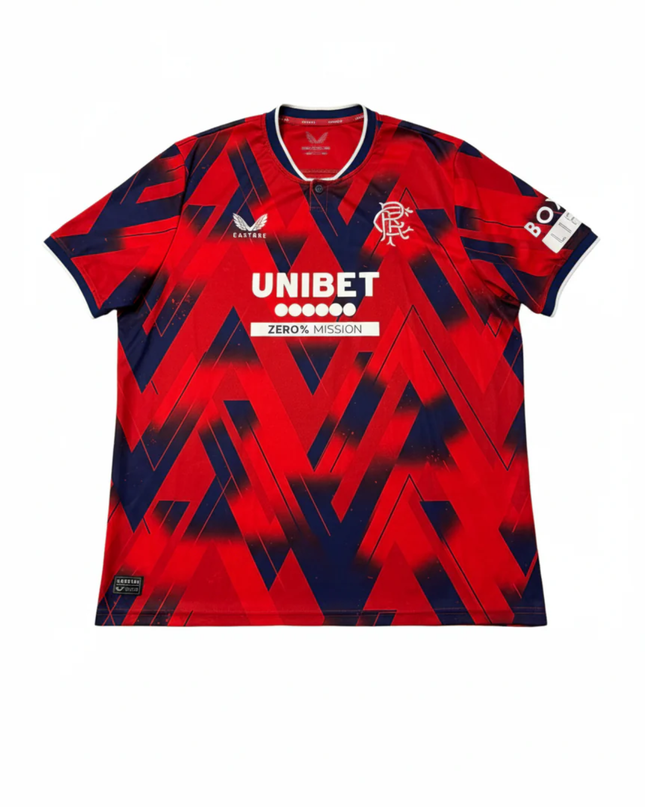 Castore Red Rangers FC Pre-Match Graphic Jersey
