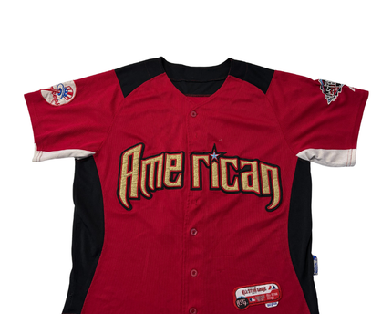 MLB Majestic Red 2011 All-Star Game American League Jersey
