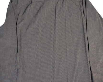 Abercrombie & Fitch Grey Check Super Slim Stretch Shirt
