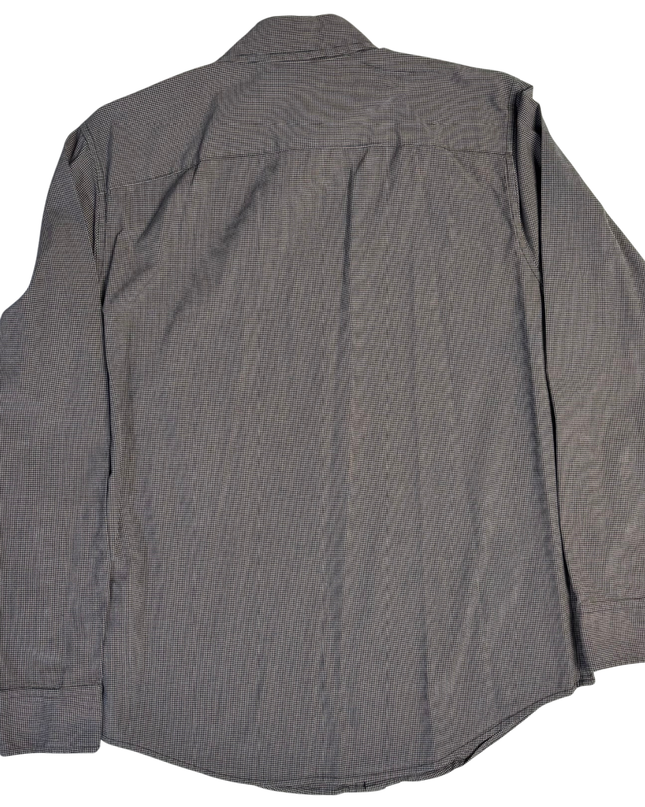Abercrombie & Fitch Grey Check Super Slim Stretch Shirt