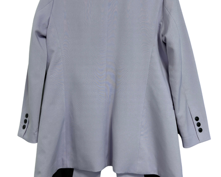 Noisy May Lilac Double-Breasted Structured Blazer