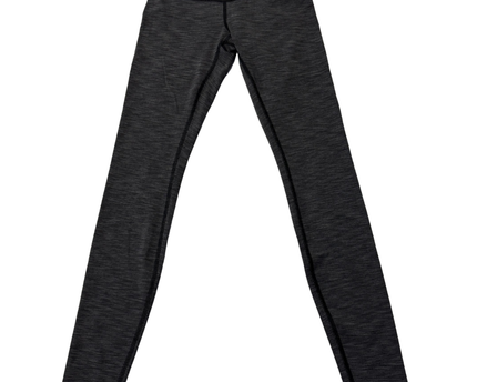 Lululemon Grey Heathered High-Rise Performance Leggings