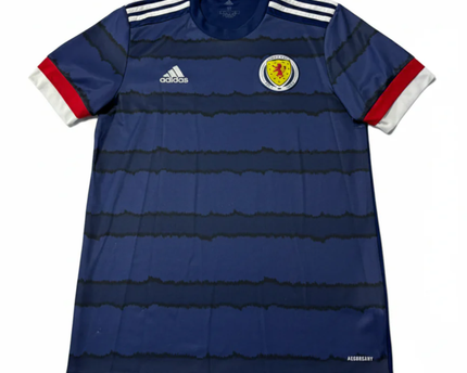 Scotland Home Adidas Navy Blue Football Jersey