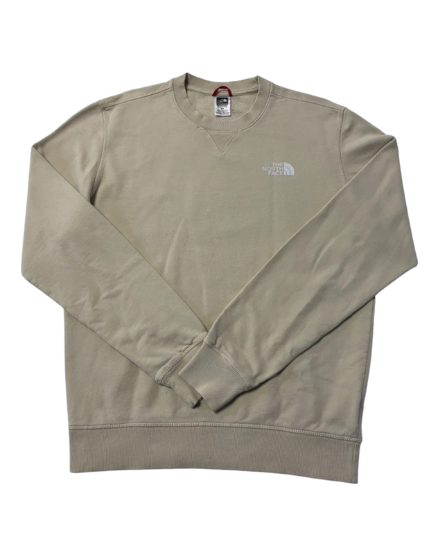 The North Face Beige Crewneck Sweatshirt