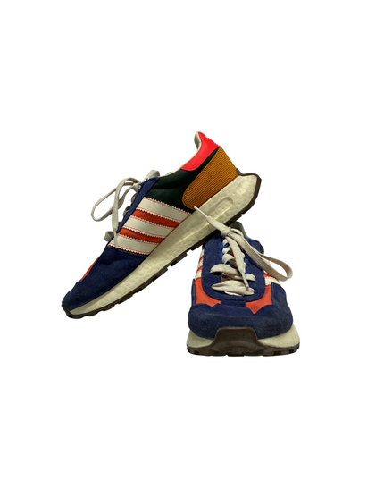Adidas ZX 500 Boost Retro Trainers | Multicolor Navy & Red | EU 42.5