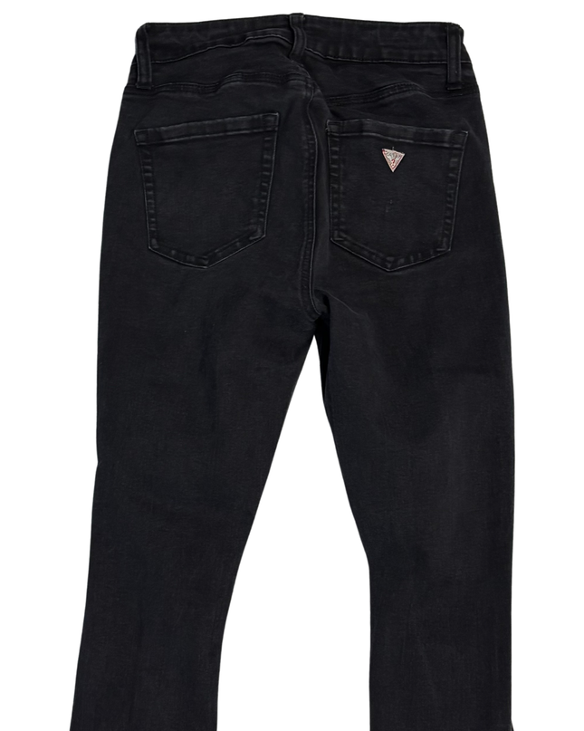 Guess Black Distressed Skinny Jeans