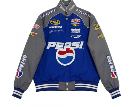 Reworked Blue Jeff Gordon Pepsi NASCAR Racing Jacket