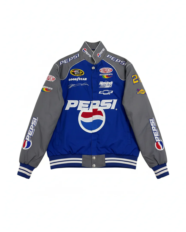 Reworked Blue Jeff Gordon Pepsi NASCAR Racing Jacket