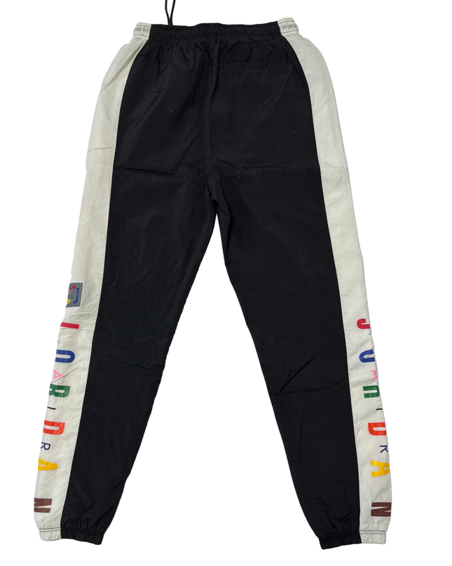 Jordan Jumpman Black & White Color-Block Windbreaker Track Pants