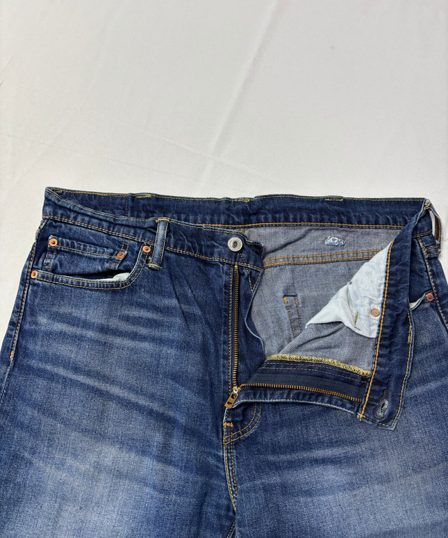 Levi's Classic Blue Straight Leg Denim Jeans