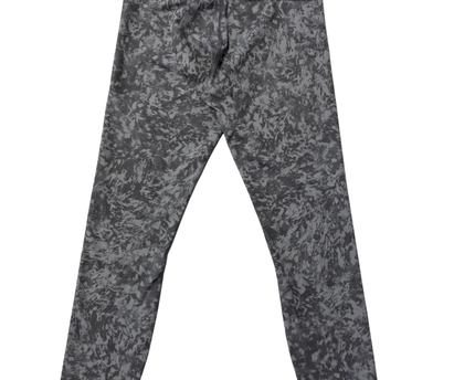 Lululemon Gray Patterned High-Rise Athletic Leggings