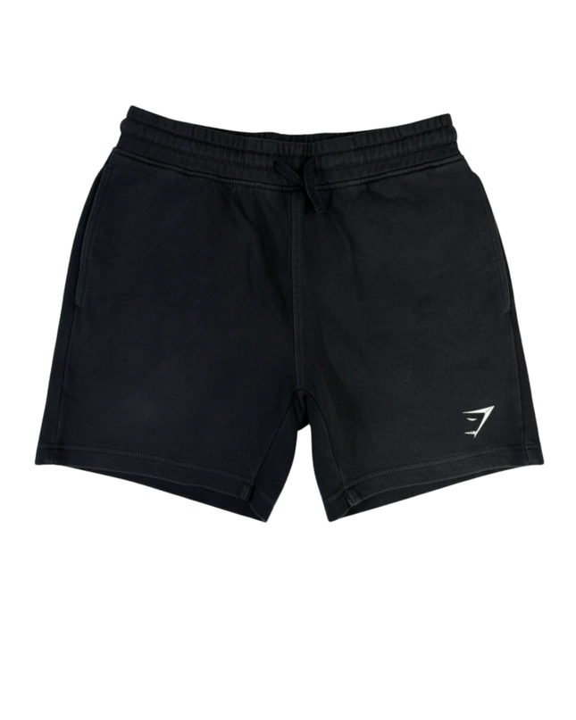 Gymshark Black Athletic Fleece Shorts