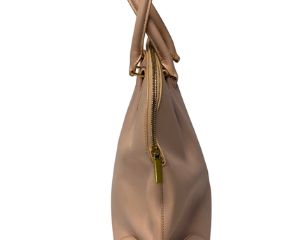 Tory Burch Pink Robinson Dome Satchel Bag