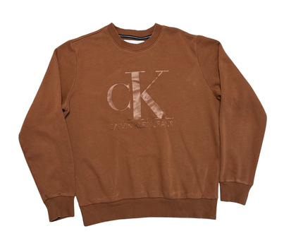 Calvin Klein Jeans Brown CK Logo Sweatshirt
