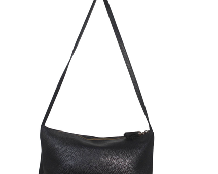 Ted Baker Black Pebbled Leather Crossbody Bag