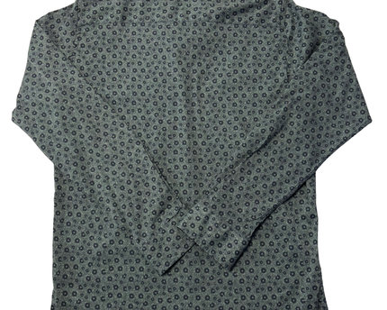 Lacoste Green Floral Slim Fit Shirt