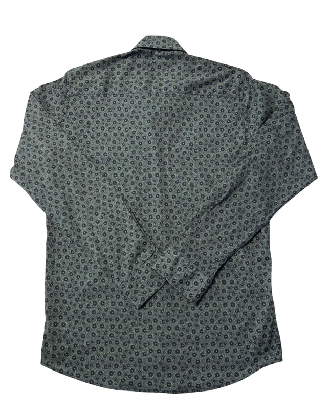 Lacoste Green Floral Slim Fit Shirt