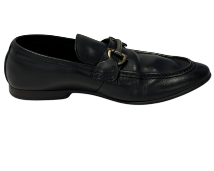 Aldo Men's Black Leather Bit Loafers
