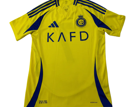 Al Nassr Ronaldo 7 Yellow Football Jersey