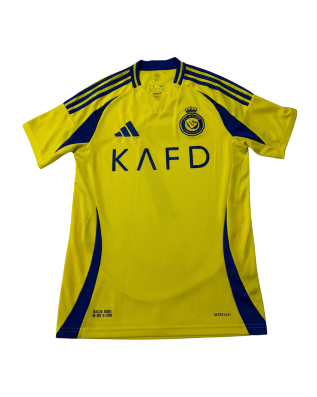 Al Nassr Ronaldo 7 Yellow Football Jersey