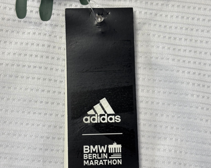 Adidas White BMW Berlin Marathon 2022 Performance Running T-Shirt | With Tags