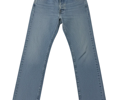 Levi's Made & Crafted Light Blue Straight Leg Organic Cotton Jeans