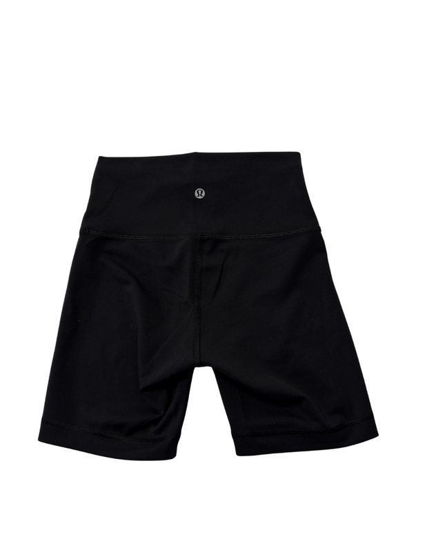 Lululemon Black High-Rise Athletic Biker Shorts