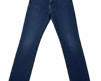 Levi's Premium 724 High Rise Straight Blue Jeans