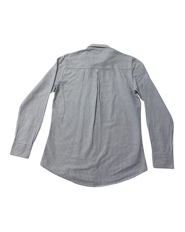 Tommy Hilfiger Blue Striped Long Sleeve Shirt