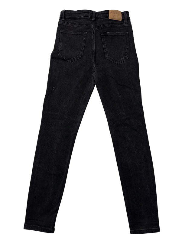 Zara Black High-Waisted Skinny Jeans