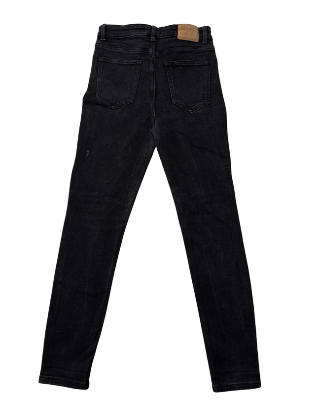 Zara Black High-Waisted Skinny Jeans