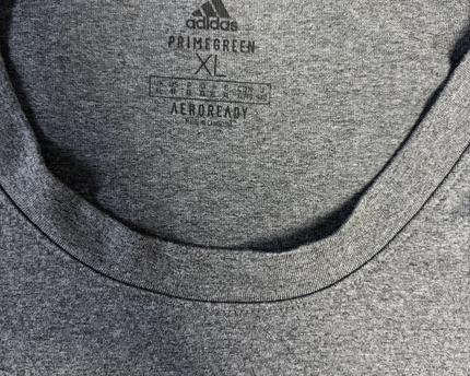 Adidas Grey Aeroready Primegreen Training Sports T-Shirt