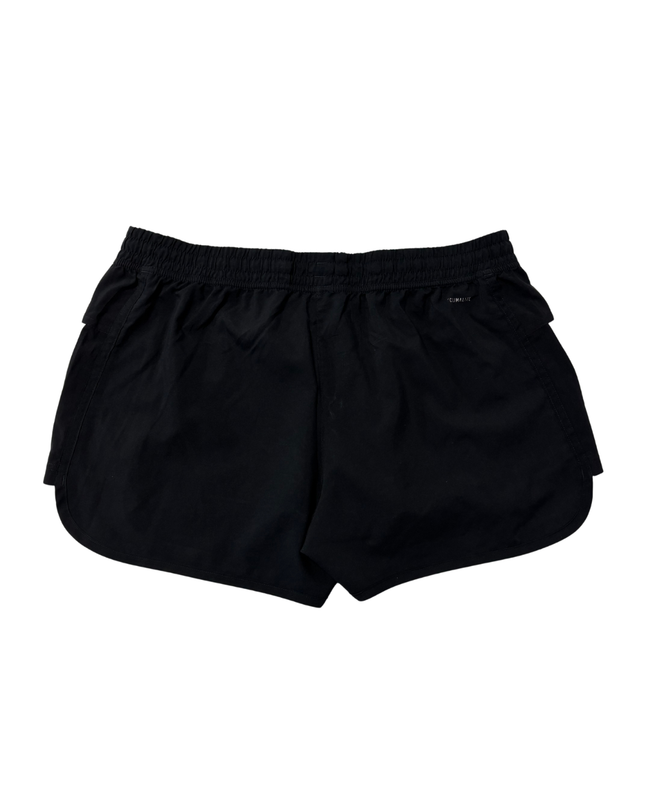 Adidas Black 3-Stripe Climalite Sports Shorts