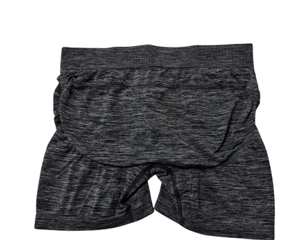 Lululemon Dark Grey Heather Seamless Tight Athletic Shorts