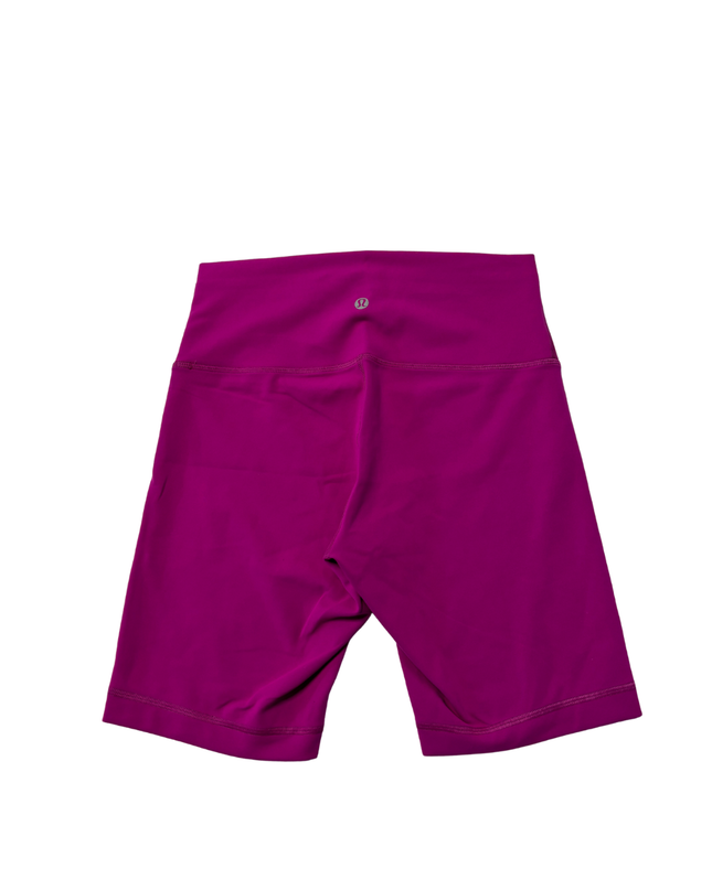 Lululemon Magenta High-Rise 6.5" Athletic Bike Shorts