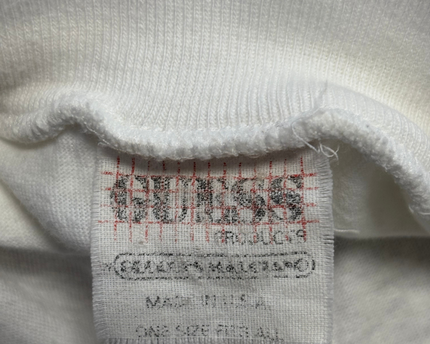 Vintage Guess Georges Marciano White Graphic Long Sleeve Tee