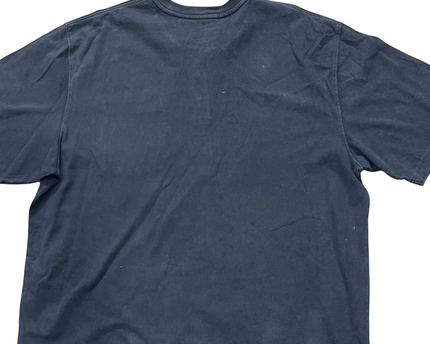 Carhartt Dark Blue Short Sleeve Henley T-Shirt