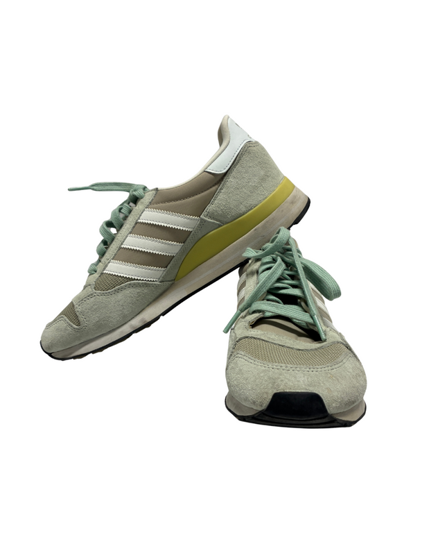 Adidas LA 80s Retro Suede Sneakers | Olive Green & Beige | EU 42.5