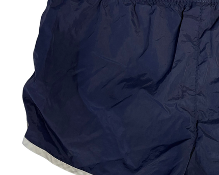 American Eagle Navy Blue Retro Dolphin Trim Sports Shorts