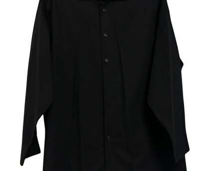 Calvin Klein Black Long Sleeve Performance Non-Iron Dress Shirt