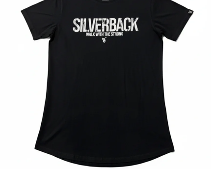 Silverback Black Artistic Gorilla Graphic T-Shirt