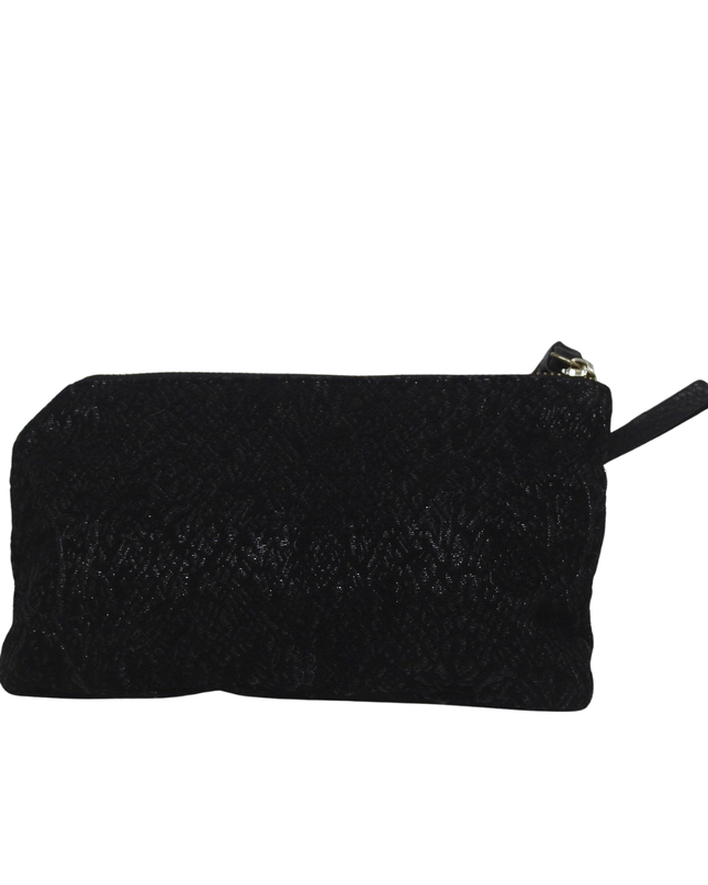 Juicy Couture Black Shimmery Evening Clutch Bag