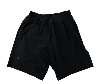 Lululemon Men's Black Athletic Performance Sports Shorts