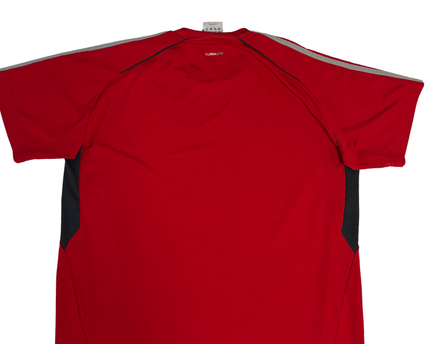 Adidas Red Men's Climalite Performance Sports T-Shirt