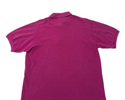 Lacoste Magenta Classic Pique Short Sleeve Polo Shirt