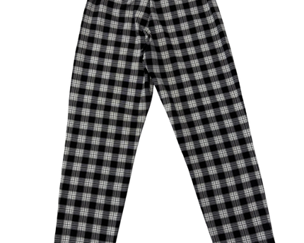 Hollister Black & White Plaid Ultra High-Rise Advanced Stretch Pants