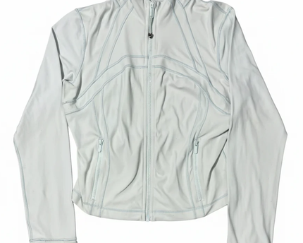 Lululemon Light Blue Performance Zip-Up Jacket