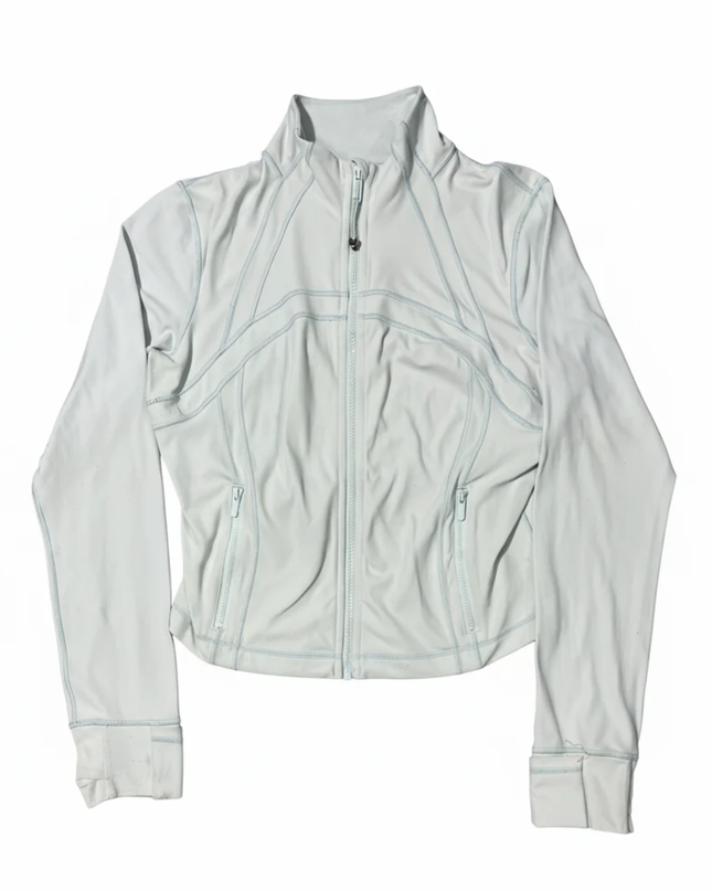 Lululemon Light Blue Performance Zip-Up Jacket