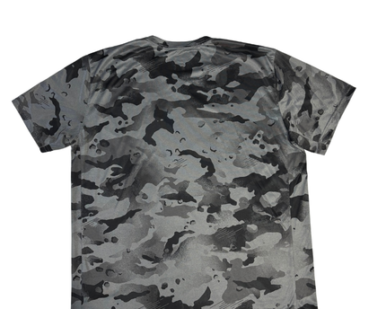 Nike Grey Camo Dri-FIT Sports T-Shirt