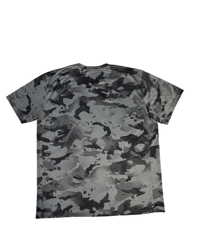 Nike Grey Camo Dri-FIT Sports T-Shirt